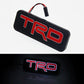 TRD LED Red Emblem Car Front Grille Badge For Toyota Camry