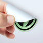 Vehicle Emblem Sticker Night Glow 2 Pcs