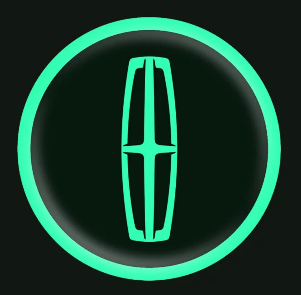 Vehicle Emblem Sticker Night Glow 2 Pcs