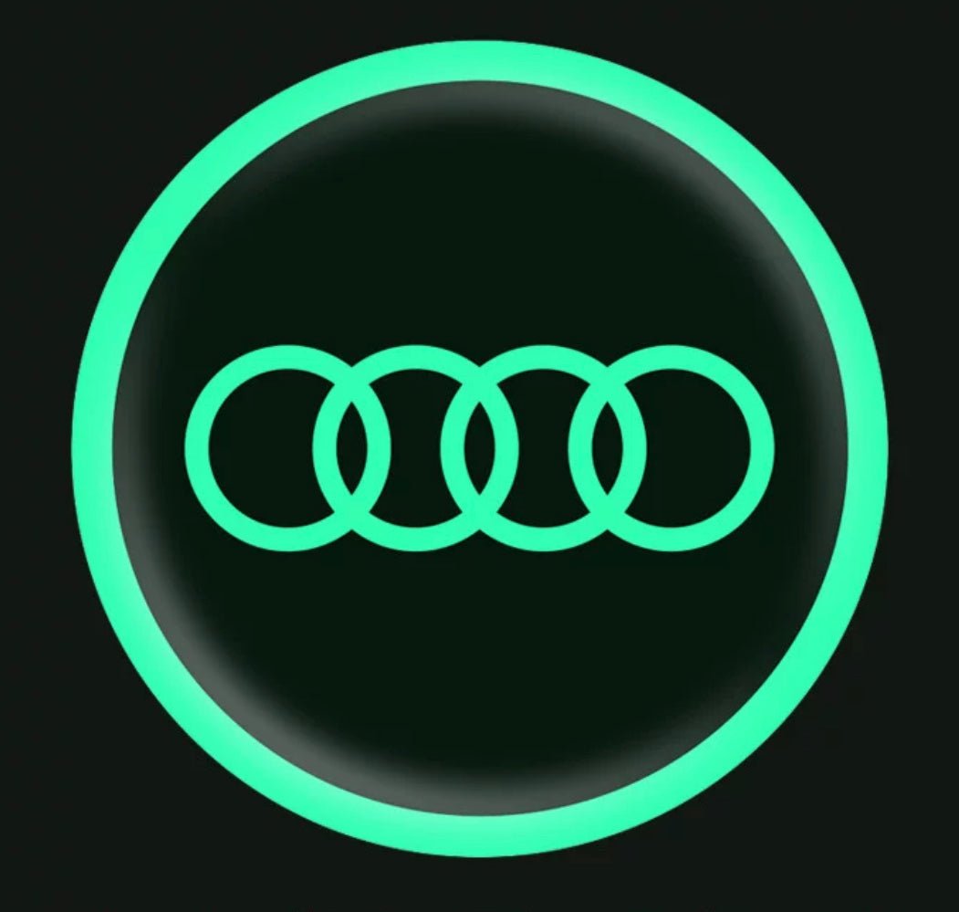 Vehicle Emblem Sticker Night Glow 2 Pcs