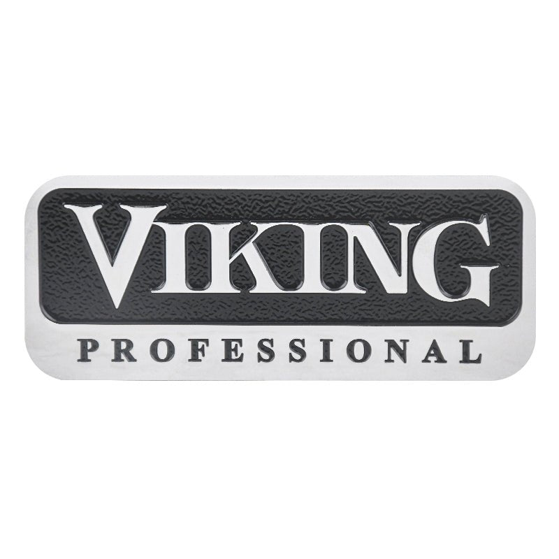 Viking Professional OEM 4.5" Metal Emblem Logo Badge Self