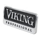 Viking Professional OEM 4.5" Metal Emblem Logo Badge Self
