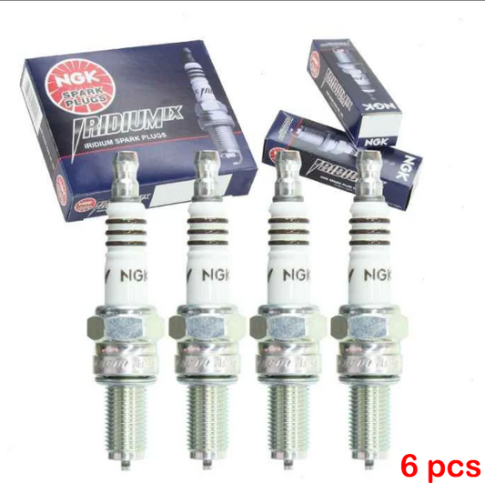 Arctic Cat Harley-Davidson Kawasaki Textron Triumph Yamaha NGK 3521 CR9EIX Iridium IX Spark Plug 6pcs