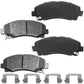 Geekstop Ceramic Front Brake Pads Kit 2009-2014 Acura TL All Models; 2006-2011 Honda Ridgeline All Models - 4pcs - All Clips & Included