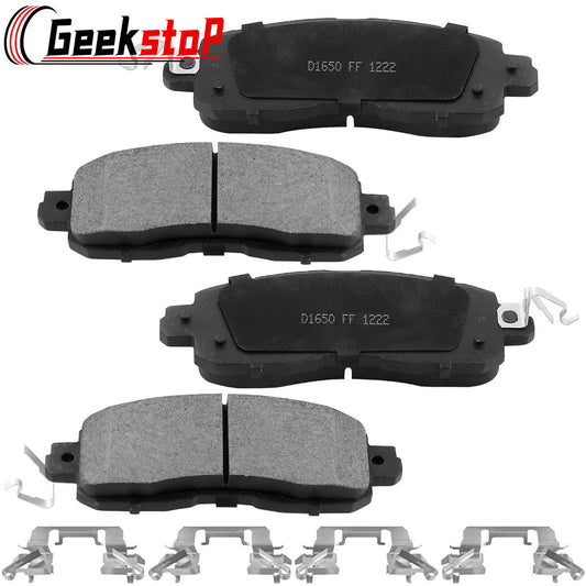 Nissan Altima Leaf Front Ceramic Brake Pads Hardware