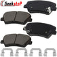 Hyundai Elantra GT Veloster Kia Forte5 Front Ceramic Brake Pads