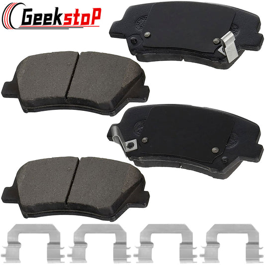 Hyundai Elantra GT Veloster Kia Forte5 Front Ceramic Brake Pads