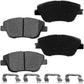 Hyundai Sonata Kia Optima Front Ceramic Brake Pads Hardware