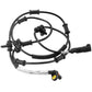 ABS wheel speed sensor wiring harness with multiple connectors and mounting points.
