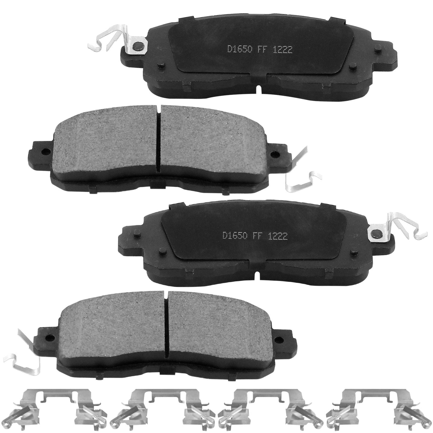 Nissan Altima Leaf Front Ceramic Brake Pads Hardware