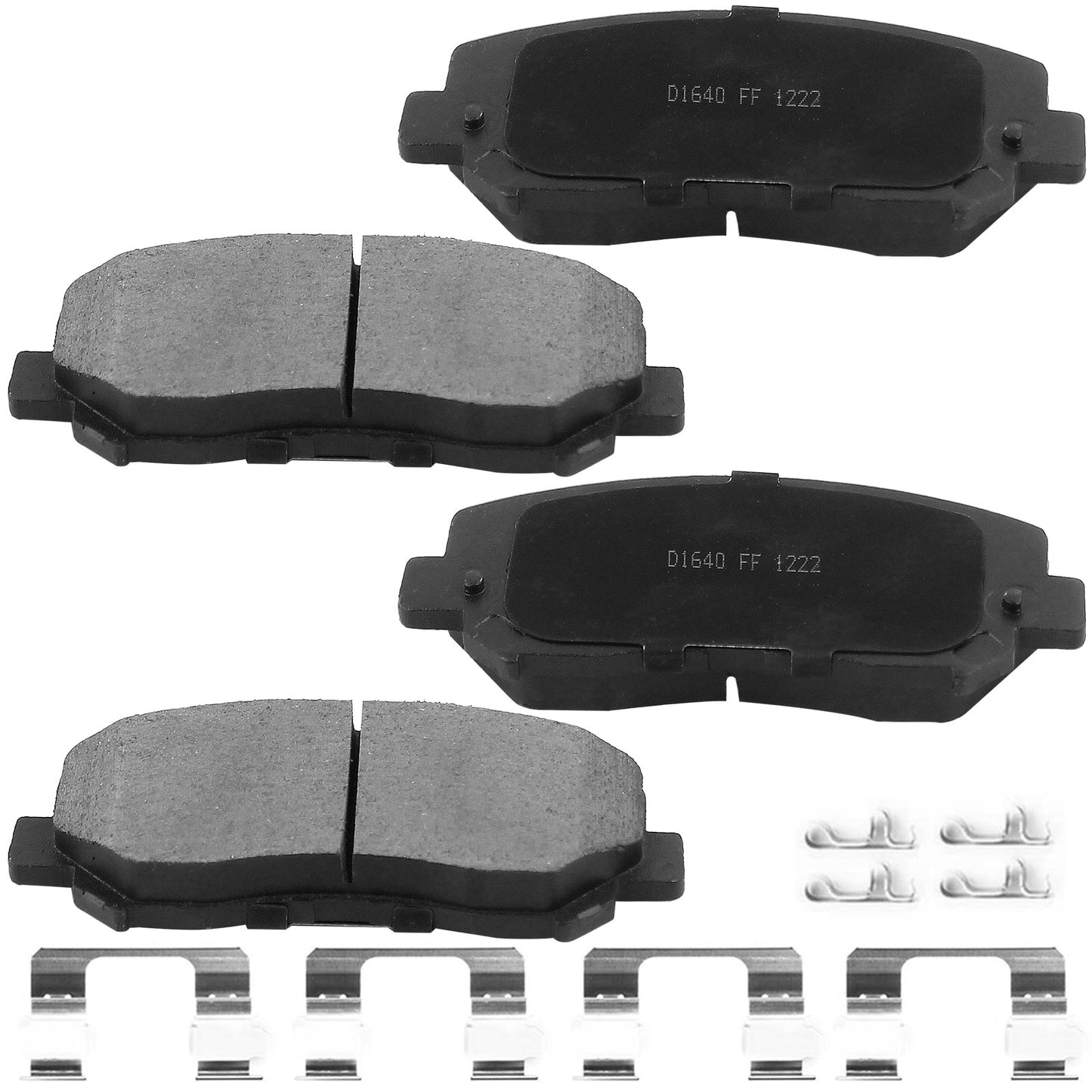 Dodge Dart Chrysler 200 Front Ceramic Brake Pads