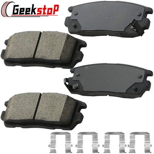 Chevy Equinox GMC Terrain Pontiac Torrent Saturn Vue Rear Ceramic Brake Pads