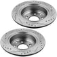 Nissan Altima Sentra 291mm REAR DRILLED Brake Rotors