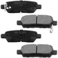 Nissan Altima Rear Brake Rotors Ceramic Pads