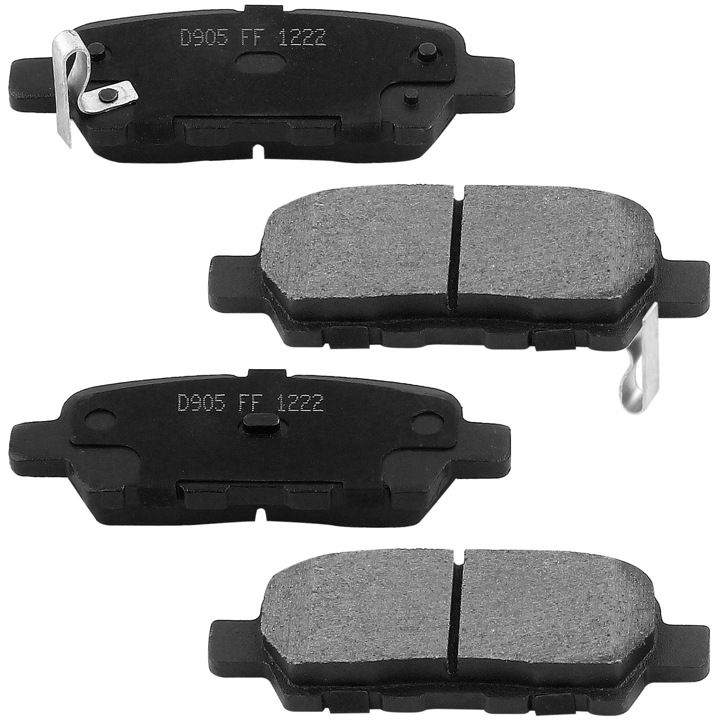 Nissan Altima Rear Brake Rotors Ceramic Pads