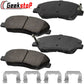 Hyundai Santa Fe Entourage Kia SEDONA Front Ceramic Brake Pads