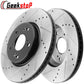 GEEKSTOP Drilled & Slotted Front Brake Rotors fits for Replacement for 2017 Honda Accord (2l All Models,2.4l EX Model; EX-L Model,3.5l Sedan; EX-L Model), 2014 Honda Accord 2L 3.5L