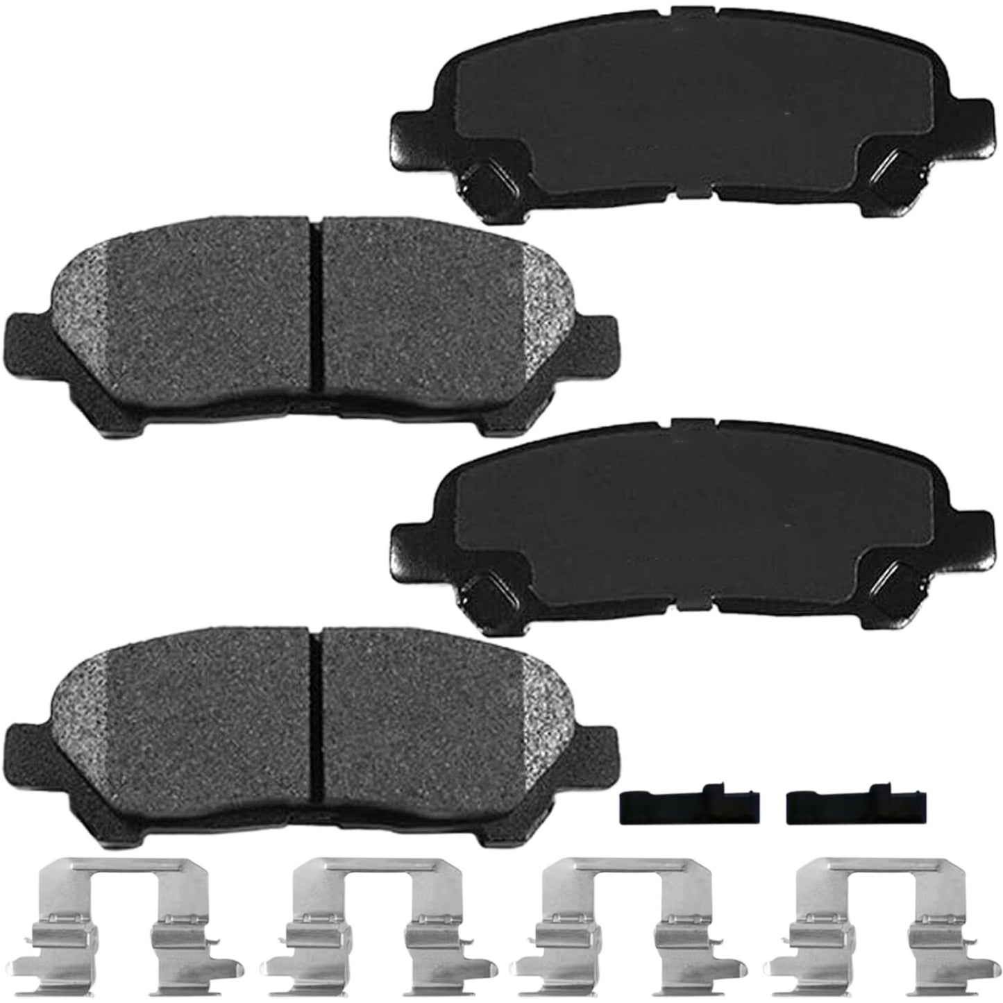 Toyota Highlander REAR Ceramic Brake Pads Hardware