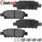 Dodge Sebring Avenger Caliber Compass Patriot Lancer Rear Ceramic Brake Pads