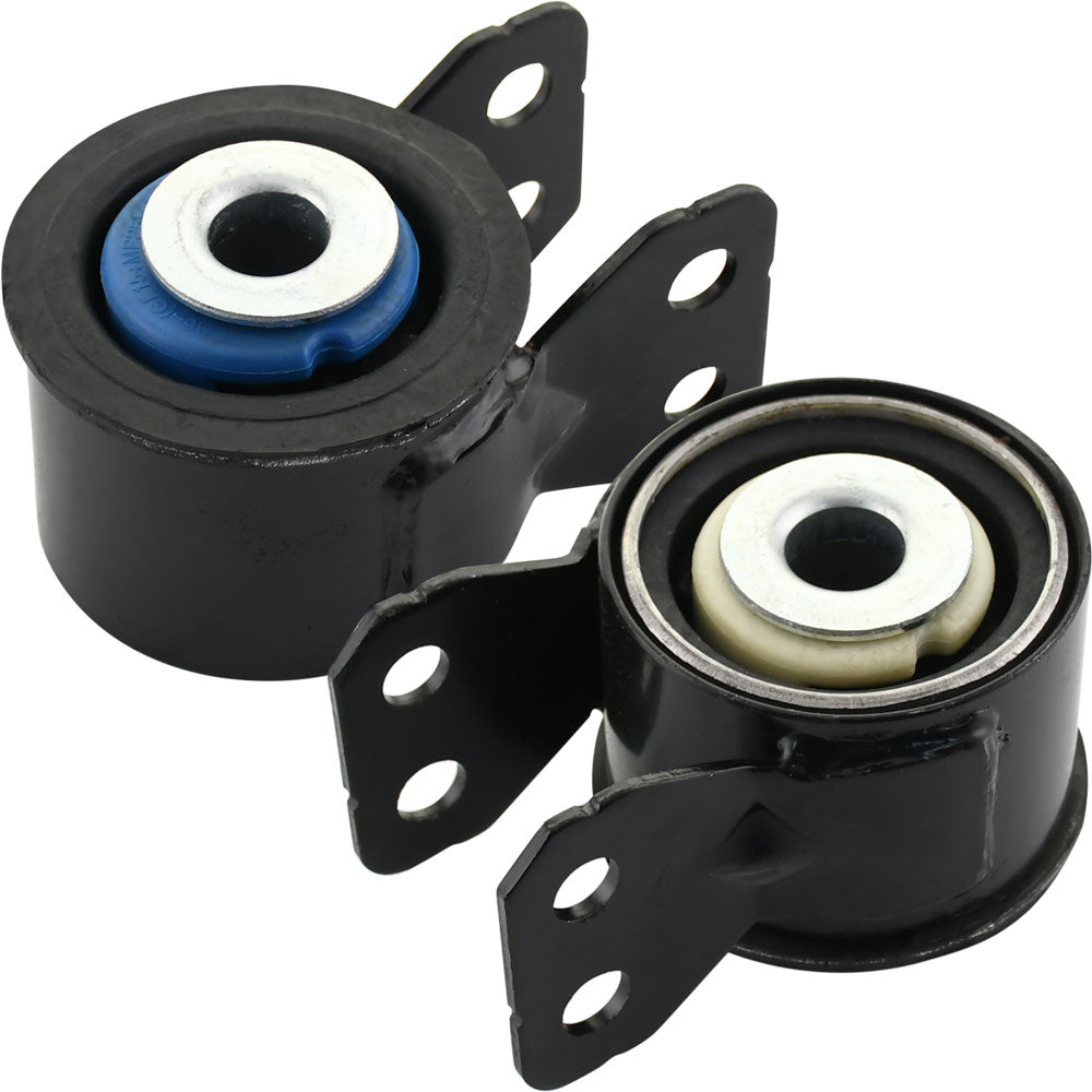 Geekstop front lower control arm bushings, designed for vehicle performance with a durable black exterior and colored inner bushings.