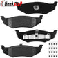 Geekstop Ceramic Rear Kit 2002-2004 Chrysler 300M, 2001-2003 Chrysler PT Cruiser -4pcs