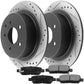 Nissan Altima Rear Brake Rotors Ceramic Pads