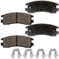 Century Regal Impala Monte Carlo Alero Grand Am Prix Rear Ceramic Brake Pads