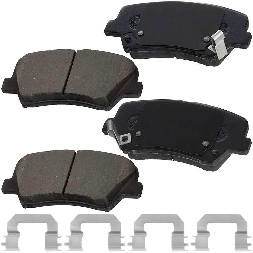Hyundai Elantra GT Veloster Kia Forte5 Front Ceramic Brake Pads
