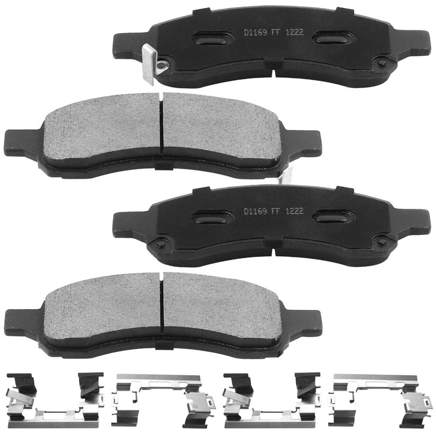 Enclave Colorado Traverse Acadia Canyon Envoy 9-7X Front Ceramic Brake Pads