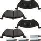 Ford Escape Mazda Tribute Rear Ceramic Brake Pads Kit