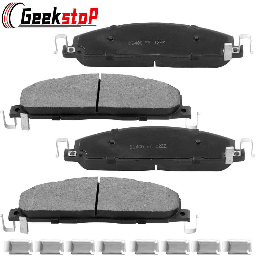 Dodge Ram 2500 3500 Ram 1500 Rear Brake Ceramic Pads