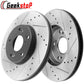 Mitsubishi Galant Front Drilled Slot Brake Rotors
