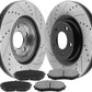 Ford Edge Lincoln MKX AWD 320MM Front Brake Rotors Brake Pads