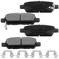 Infiniti QX60 Nissan Quest Pathfinder Murano REAR Ceramic Brake Pads