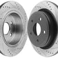Dodge Ram 1500 Rear Drilled Brake Disc Drilled Rotors