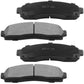 Ford Explorer Mercury Mountaineer Front Ceramic Brake Pads Clips