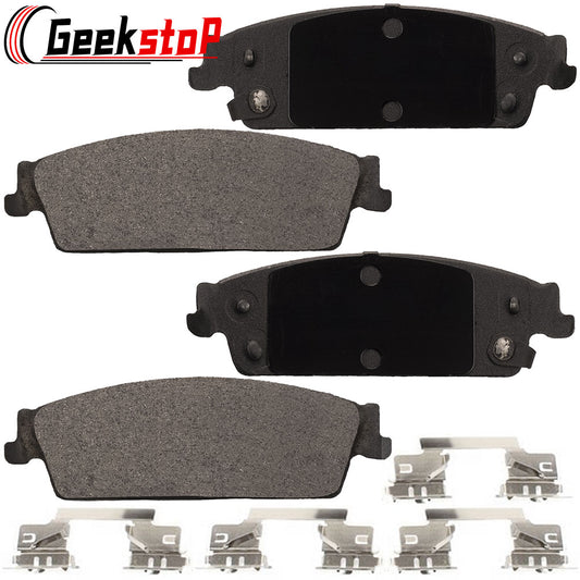 Chevy Silverado Sierra 1500 Yukon Suburban Cadillac Rear Ceramic Brake Pads