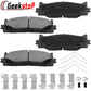 Geekstop D1293 Ceramic Front Brake Pads Toyota 2008-2018 Avalon, 2007-2017 Camry, 2013-2018 Lexus ES300H, 2007-2018 Lexus ES350 - 4pcs