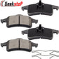 Jeep Grand Cherokee Rear Ceramic Brake Pads