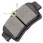 Geekstop D627 Ceramic Rear Brake Pads Kit 1994-2004 Ford Mustang-4pcs Left and Right Sides -All Clips and  Included