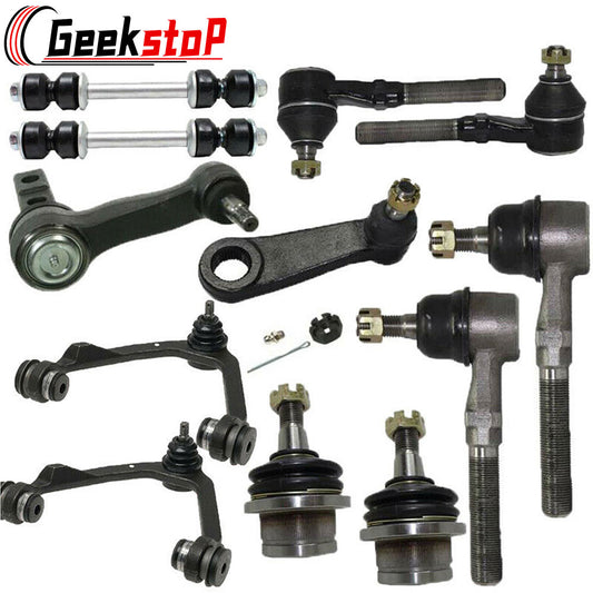 Geekstop Front Control Arm Bushings Tie Rod Ends Kit 97-04 Ford Expedition, F-150, F-150 Heritage, F-250, 98-02 Lincoln Blackwood, Navigator
