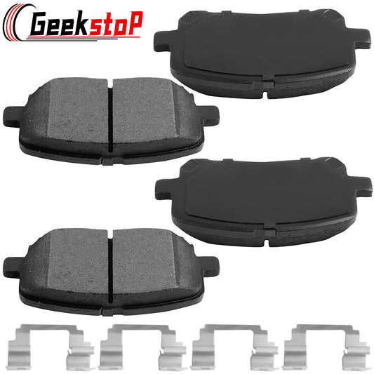 Geekstop Ceramic Front Brake Pads Kit 2003-2008 Pontiac Vibe/ Toyota Corolla/ Toyota Matrix - 4pcs