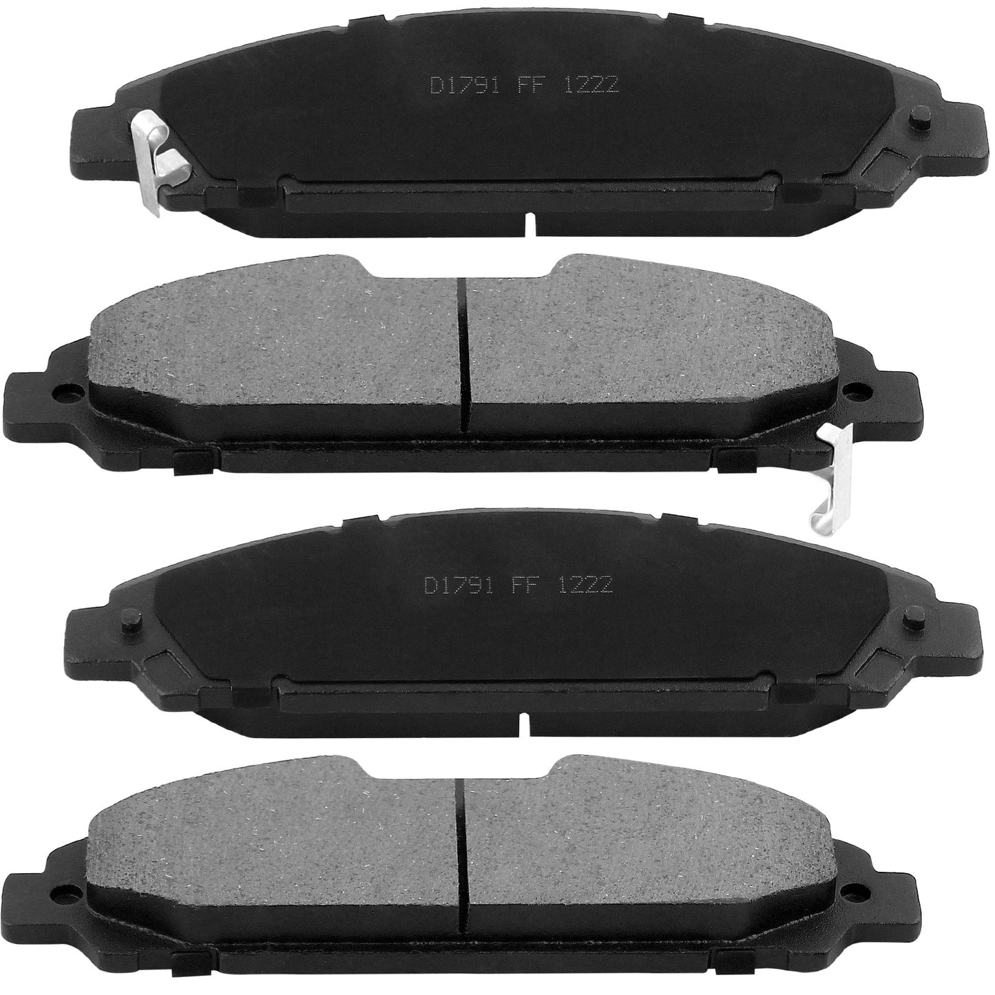 Geekstop Ceramic Front Brake Pads Kit 2015-2020 Ford Mustang -4pc