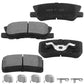 Jeep Compass Patriot Dodge Avenger Sebring Outlander Rear Ceramic Brake Pads