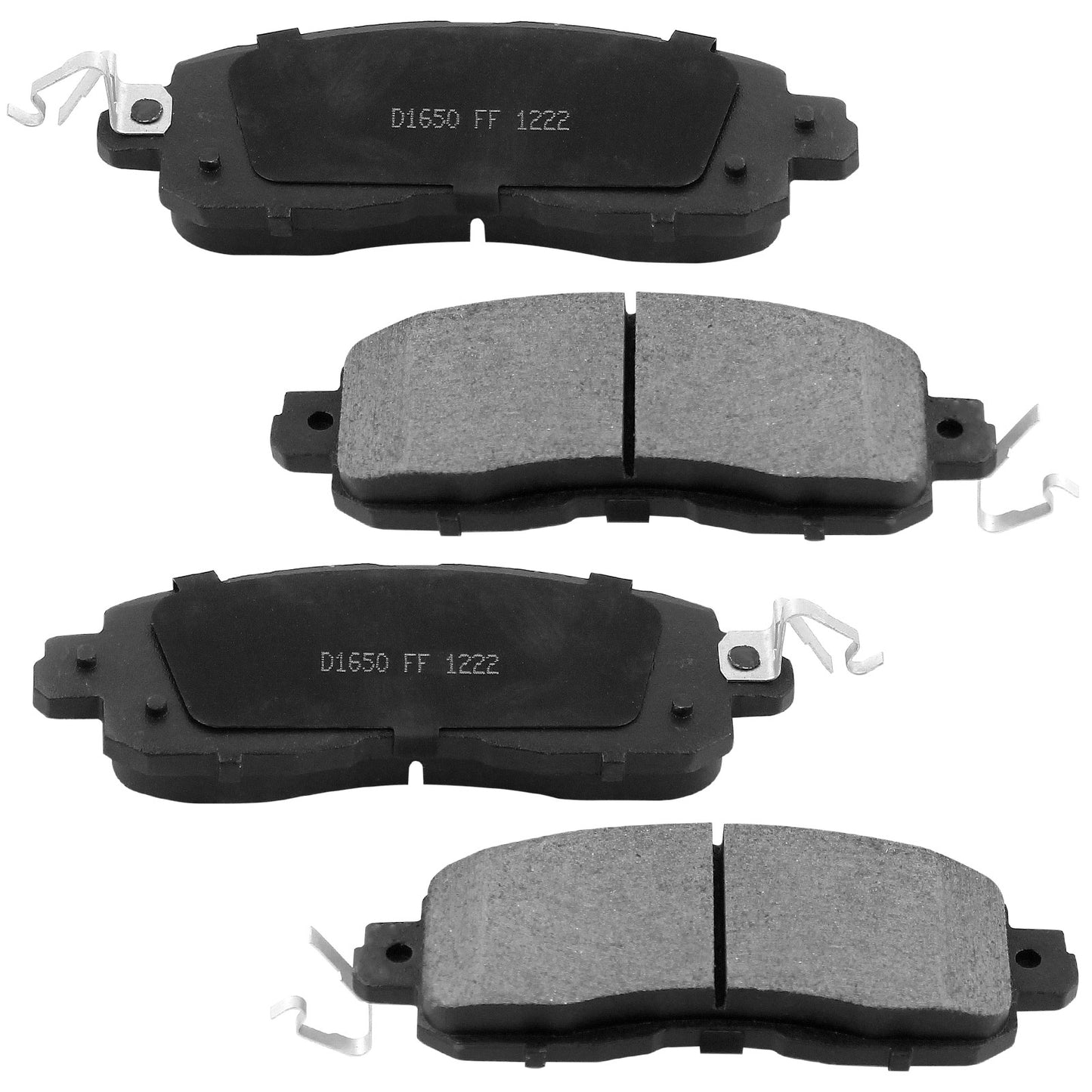 Nissan Altima Leaf Front Ceramic Brake Pads Hardware