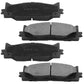 Geekstop D1293 Ceramic Front Brake Pads Toyota 2008-2018 Avalon, 2007-2017 Camry, 2013-2018 Lexus ES300H, 2007-2018 Lexus ES350 - 4pcs