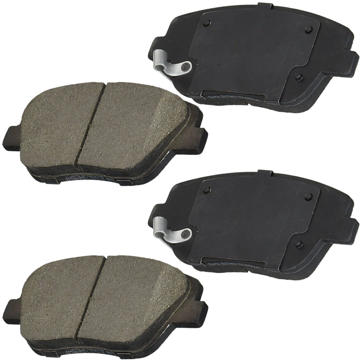 Hyundai Sonata Kia Optima Front Brake Rotors Ceramic Pads