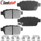 Geekstop Ceramic Rear Brake Pads Kit 2009-2014 Acura TL, 2006-2014 Honda Ridgeline - 4pcs