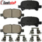 Toyota Avalon Solara Camry Rear Ceramic Brake Pads