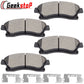 Chevrolet Cruze  Chevy Sonic Front Ceramic Brake Pads